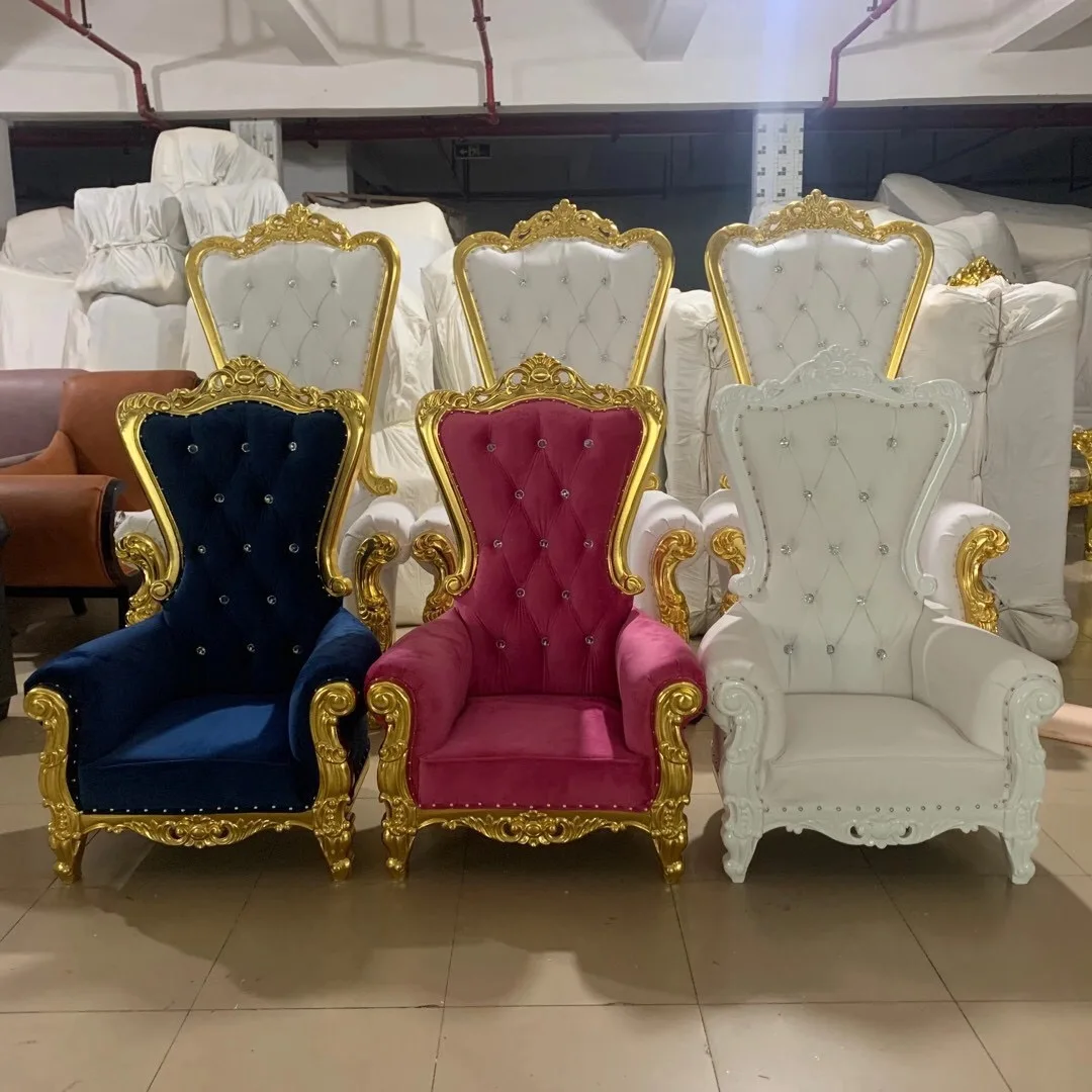Baby shower wedding event children kids king throne chair