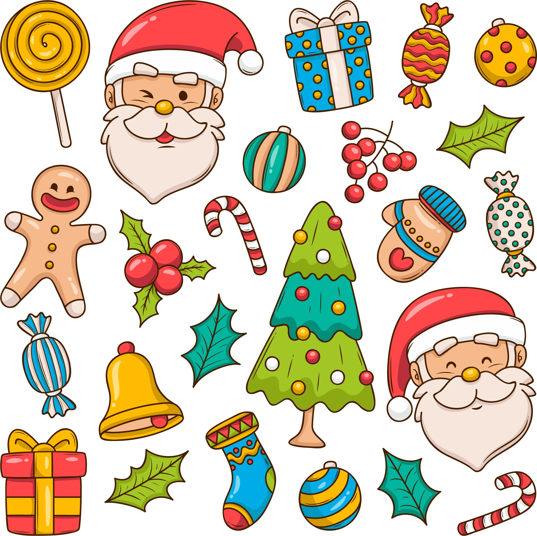 Custom Christmas Vinyl Decal Sticker UV Printed Removable Static Cling Glass Gel Art Glass Wall Window Decal