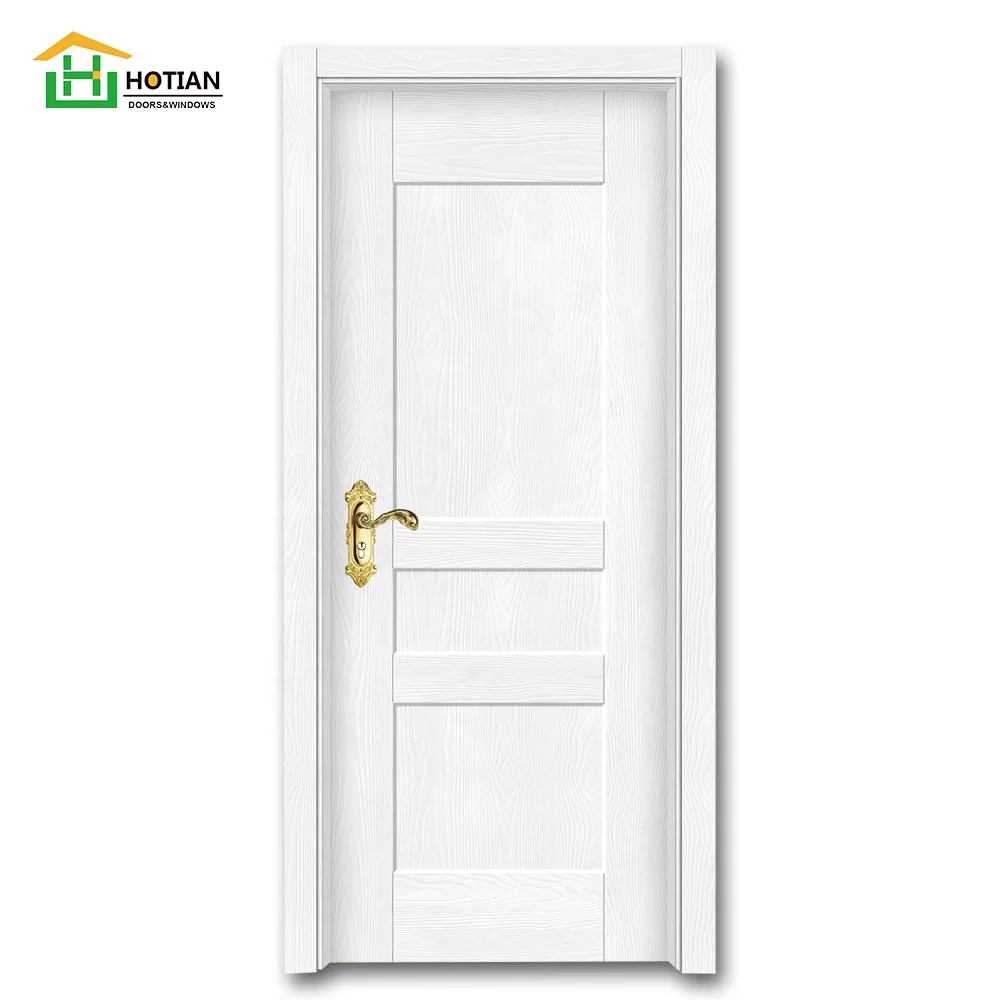 
Fashion Customized PVC Wooden Door Factory Direct Price Melamine Wooden Door High Quality Interior For Bedroom Wooden Door 