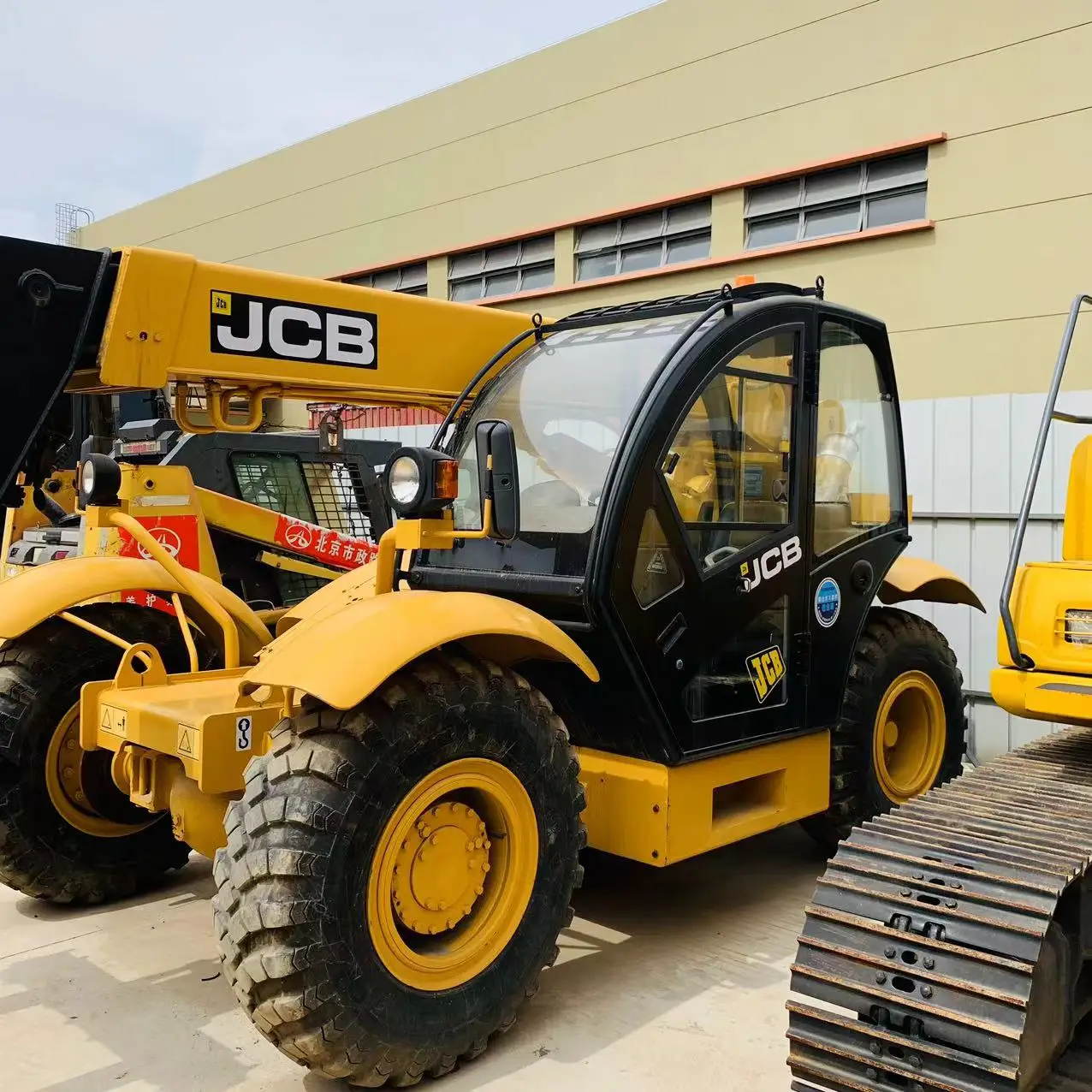 Телескопический погрузчик Jcb 3 5 Тонн Подержанный 535 телескопический 535-95 строительная техника отличного качества