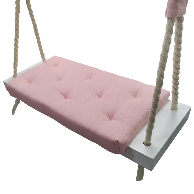 2021 New Children Swing Seat stand Detachable Wooden Infant Swings Kids Room Toys Nursery Hanging Chair Toddler Gift Swing