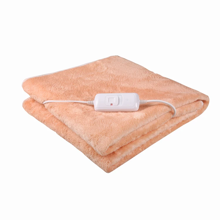 Luxury Plush Single Controller Retaining Warmer Blanket Heated
