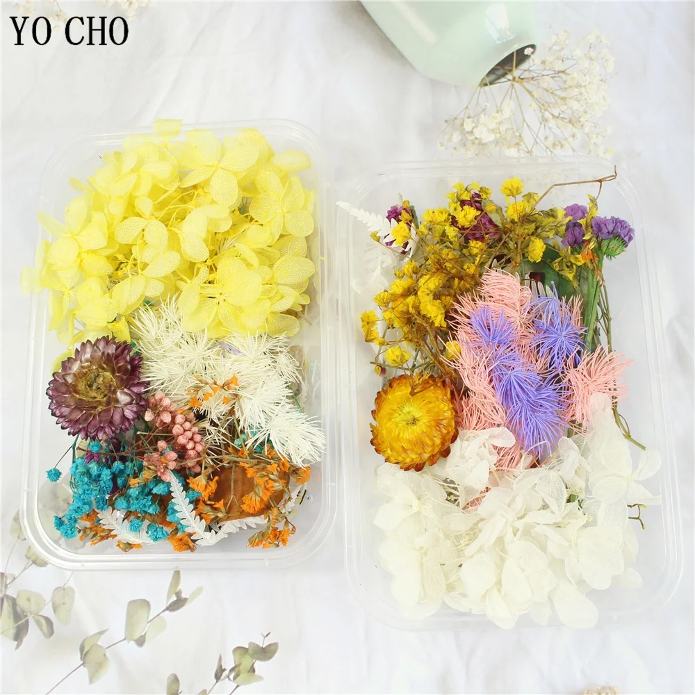  Amazon Best Seller Dry flowers Natural Mixed Random Baby Breath Pressed Dried Flowers For Resin Nail Phne Case DIy