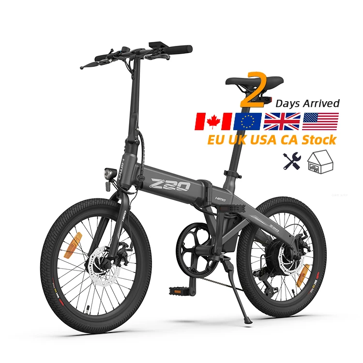 Door to Door EU USA UK Warehouse Delivery HIMO Z20 MAX Lithium Battery Folding Electric Bicycle City Mountain Bike eBike