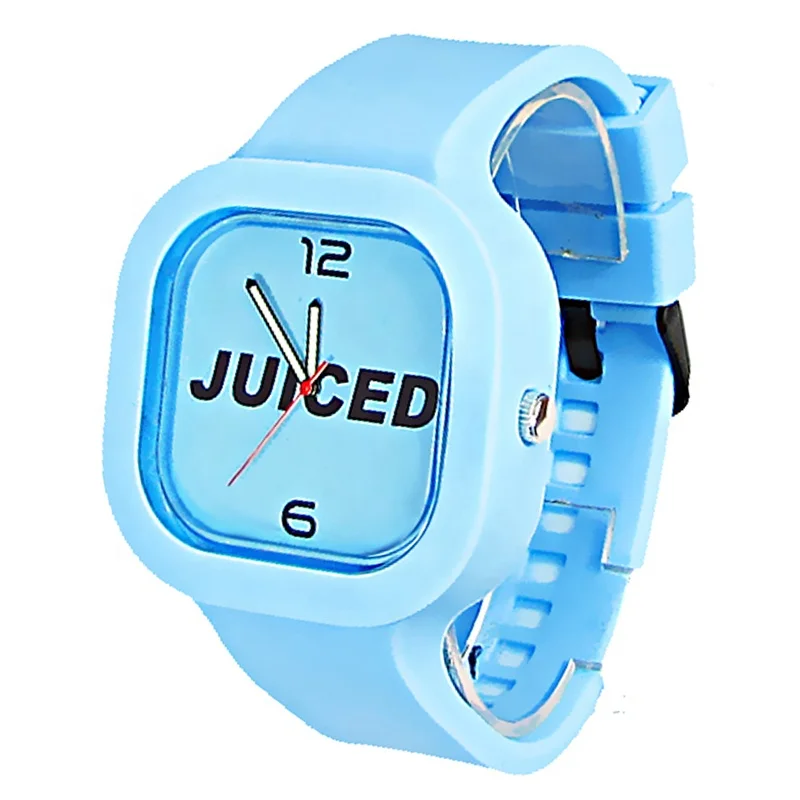 5ATM Waterproof japan movement Customized silicone unisex watch relojes quartz