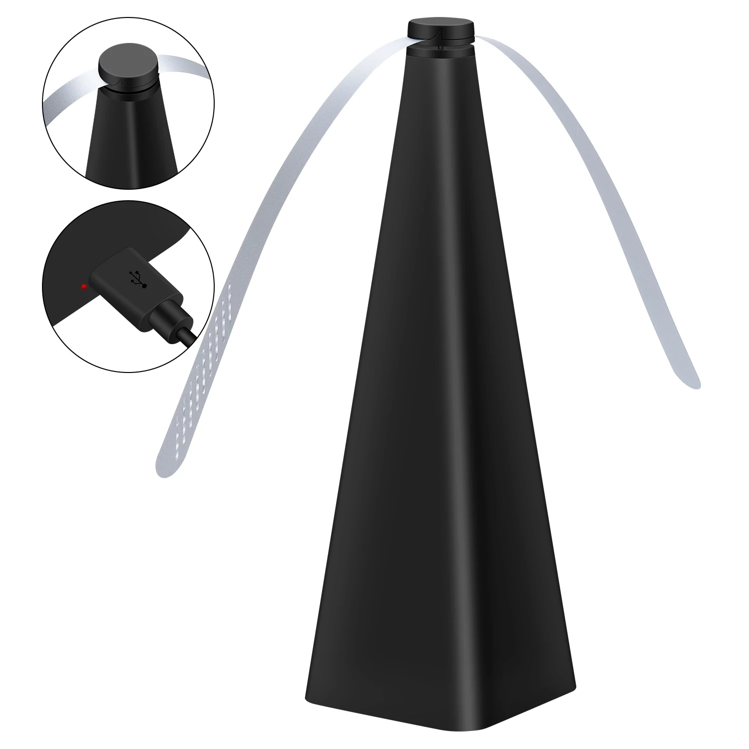 Automatic Fly Repeller Pest Exterminator Fan Food Protector Summer Insect Flying Insect Repellent Fan can be used for party