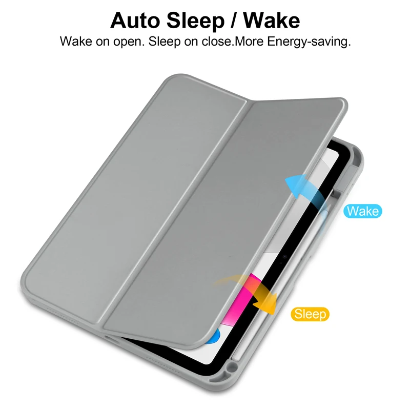 2024 New Tablet Case for 10 inch Lightweight Foldable Tablet  Case For Ipad Case