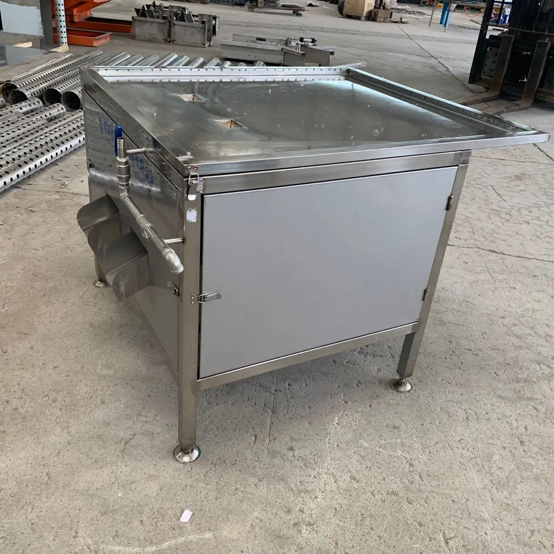 high quality poultry intestine opening  machine