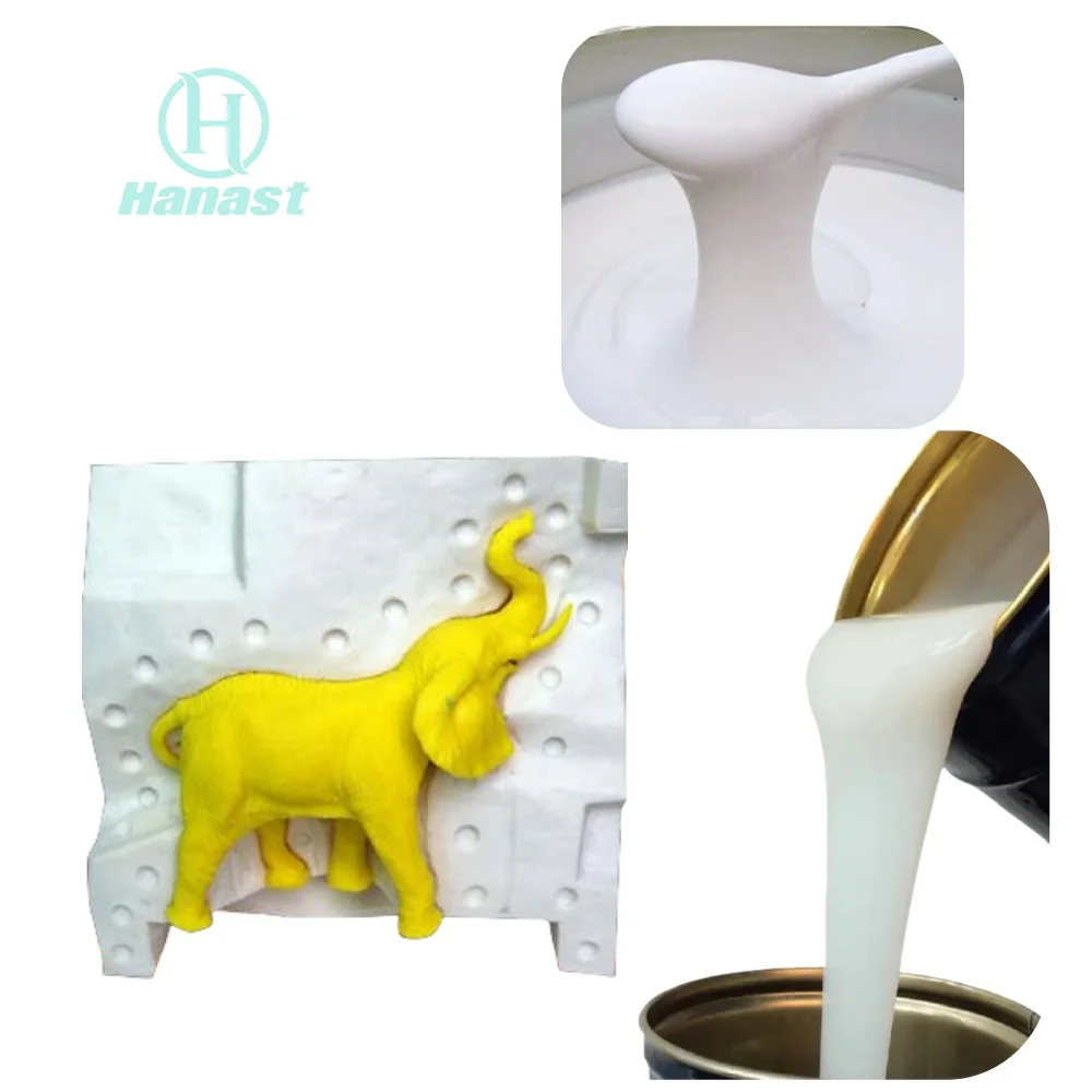 Free Sample Mold Making Buddha Statue Culture Stone Wall Brick Gypsum Handicraft Carving 100:2 RTV-2 Liquid Silicone Rubber