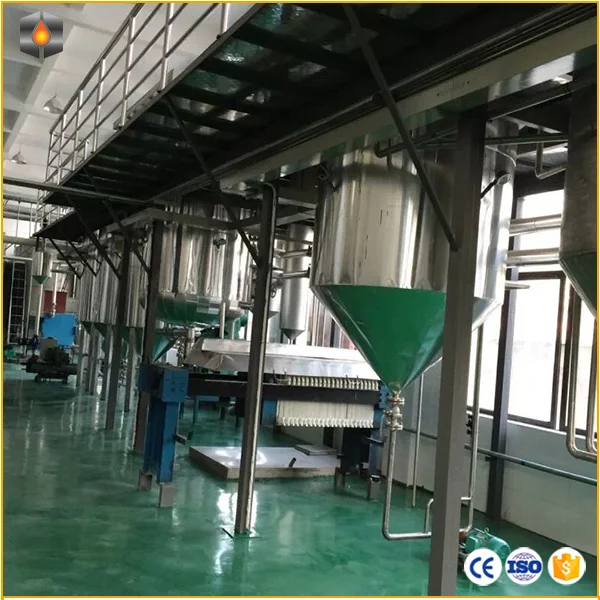 small crude palm oil refinery equipment manufacture edible peanut sunflower oil fractionation refining machine