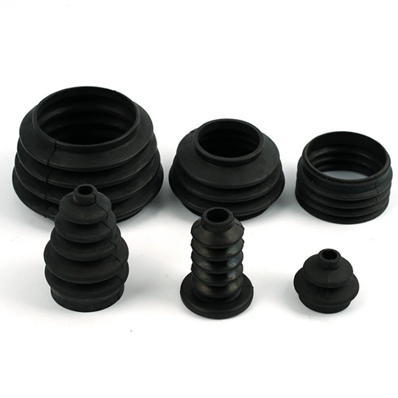 Rubber Flexible Fkm Nbr Epdm Custom Rubber Parts Rubber Bellows
