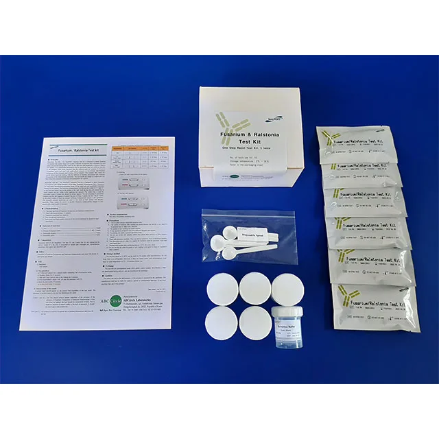 target Bacterial Wilt and Bacterial Soft Lot ABC Circle Soil disease rapid diagnostic KIT