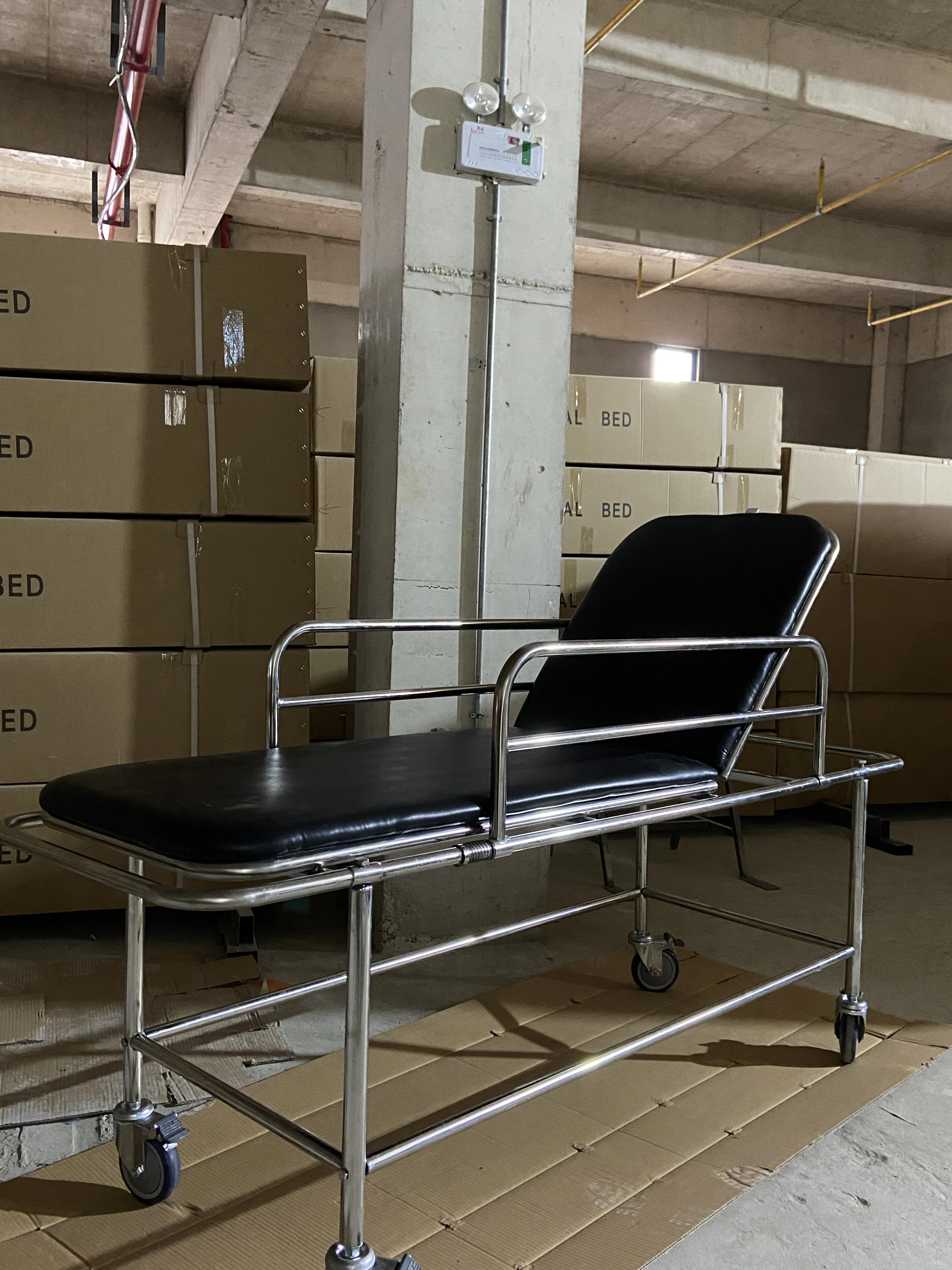 stainless steel  ambulance stretcher Patient Stretcher Transfer Trolley