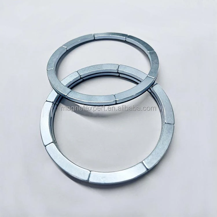 Neodymium N52/N35 Industrial Permanent Magnet Segments Various Patterns Shapes-Round Arc Block Disc for Industrial Applications