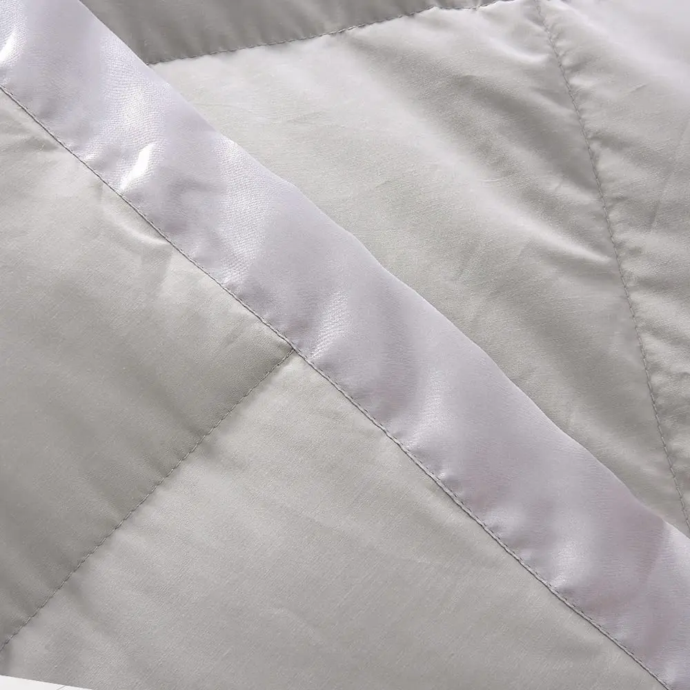 Extra Lightweight King Size Summer Cooling Goose Down Blanket with Ultra-Soft Breathable 750 Fill Power 17oz Thin Bed Quilt