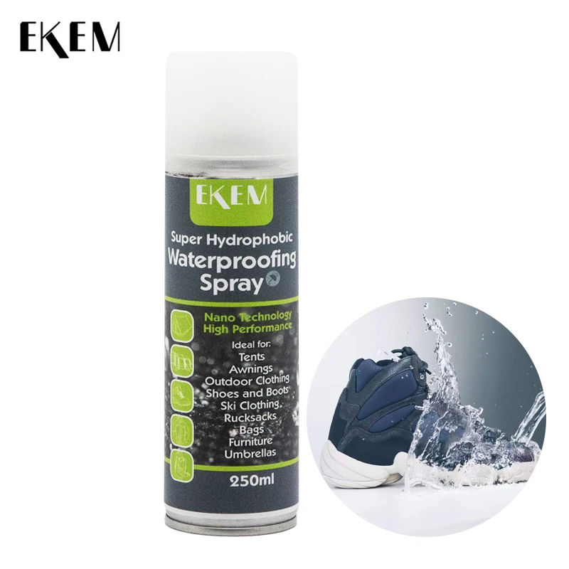 Hot Selling Shoe Protector Spray Shoe Care Water Repellent for Hat Ultimate Rain and Stain Waterproof Spray for Cap Manu