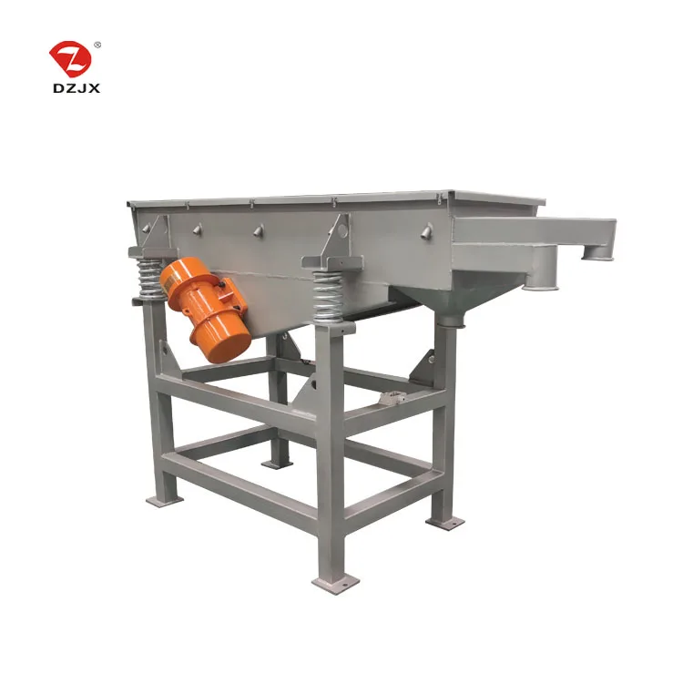 Synthetic Resin Plastic Polymer Additive Engineering Plastic Linear Vibrating Sieve Vibro Screen Sifter Machine