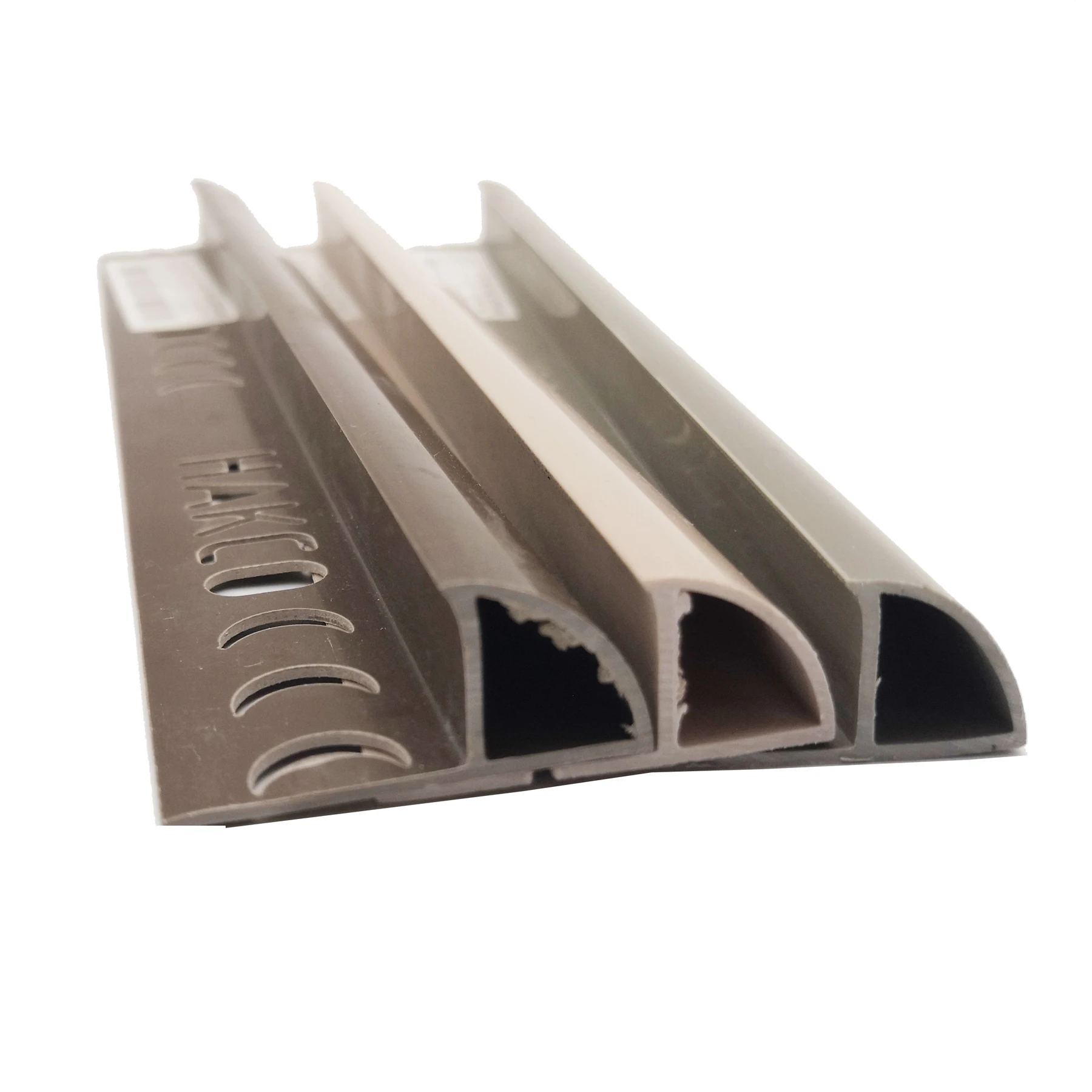 10MM fashion color close type plastic angle tile trim