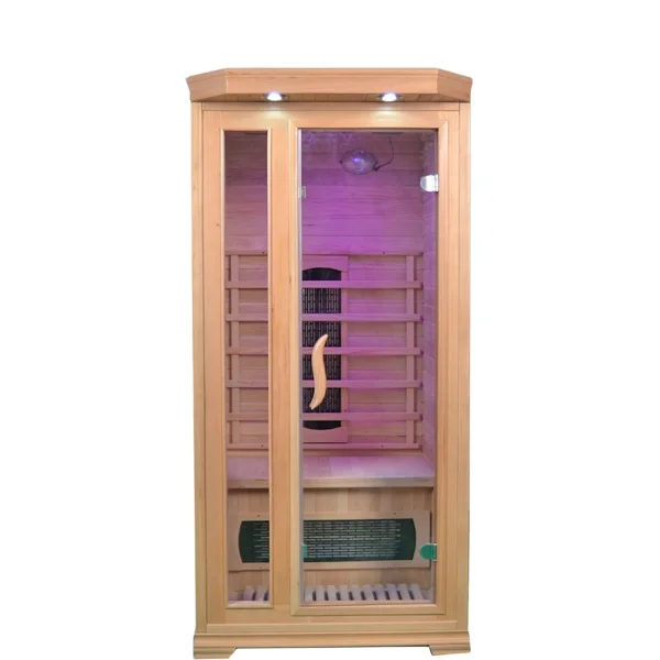 Factory price red ceder dry sauna wood far infrared sauna 3 person suna room sauna with heater