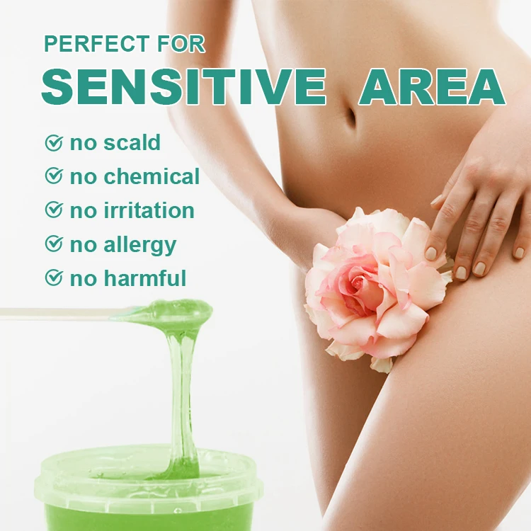 Lifestance 100g OEM Natural Rosin Hard Wax Beans Depilatory Wax Coconut Beads for Hair Removal