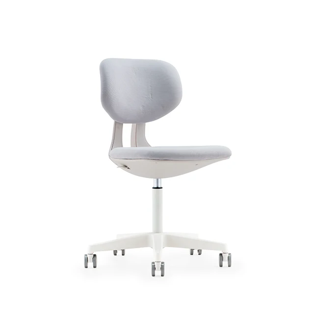 Simple Swivel Rolling Small Chair Flexible Salon Working Chair Artist Work Beauty Parlor Chair with Height Adjustable Function