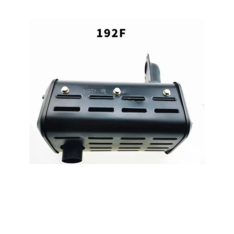 Muffler/Silencer/Exhaust Pipe Assy for 178F Air Cooled Diesel Engine Generator