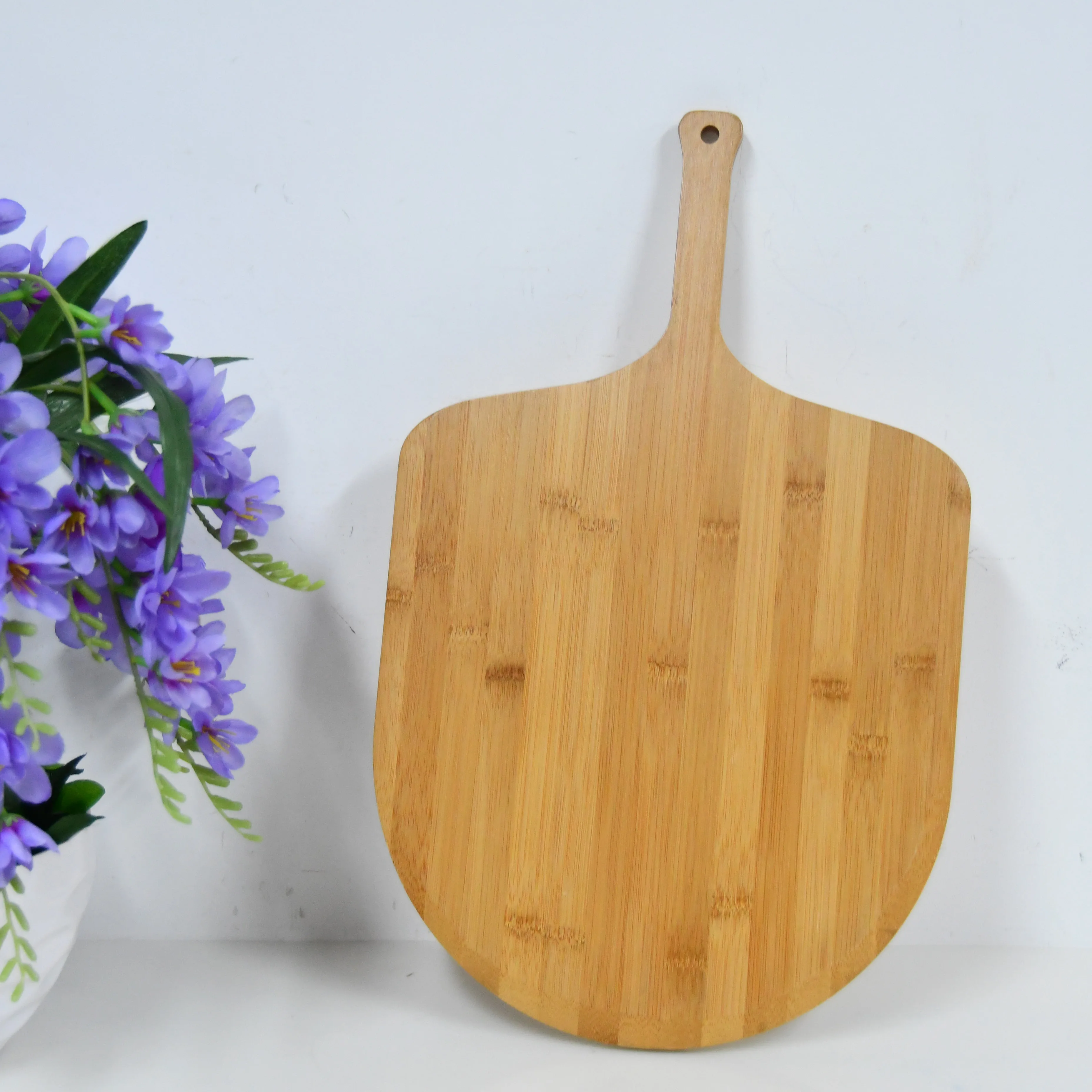 Деревянная лопастная доска для пиццы из дерева акации