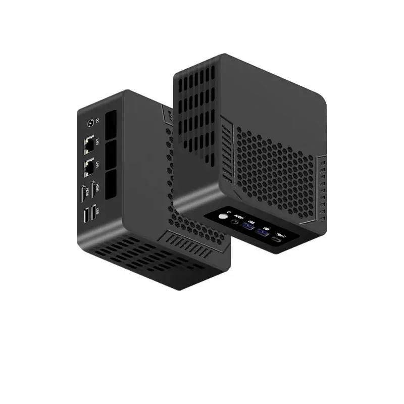 Новый дешевый мини-ПК TOPC AMD R9 7940HS R7 8845HS USB4.0 Dual LAN настольные компьютеры 2xDDR5 PCIe4.0 Win11 Карманный игровой мини-компьютер WiFi6E