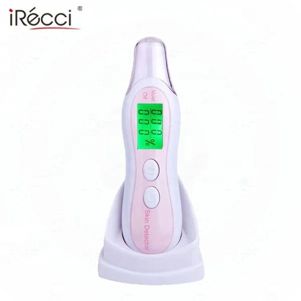 Portable home use facial cosmetic device digital skin moisture analyzer skin analysis machine for detecting moisture