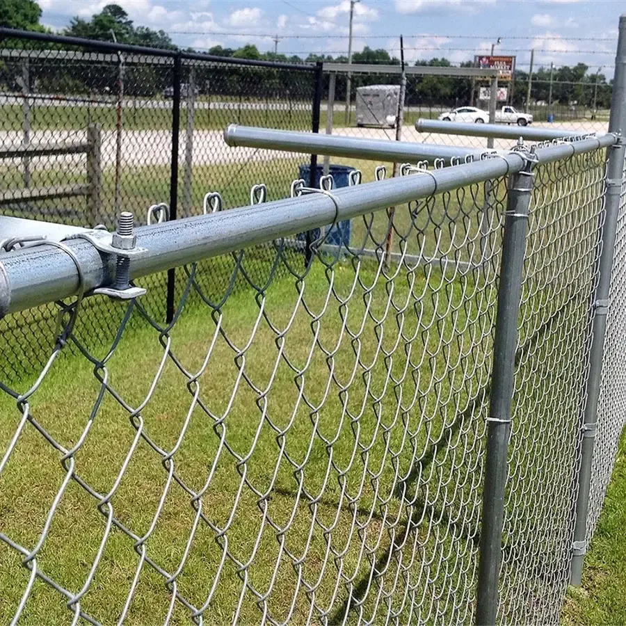 Прямые продажи 6 футов 9 калибра высокое качество Оцинкованное и циклонное проволочное ограждение поставщик из Китая