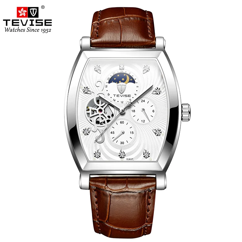 5A Tevise watches women wrist luxury diamond watches men luxury watch box relojes ro Christmas gifts