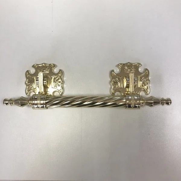 H023  Casket handles metal manijas de ataud 155 cm long bar with 4 claws