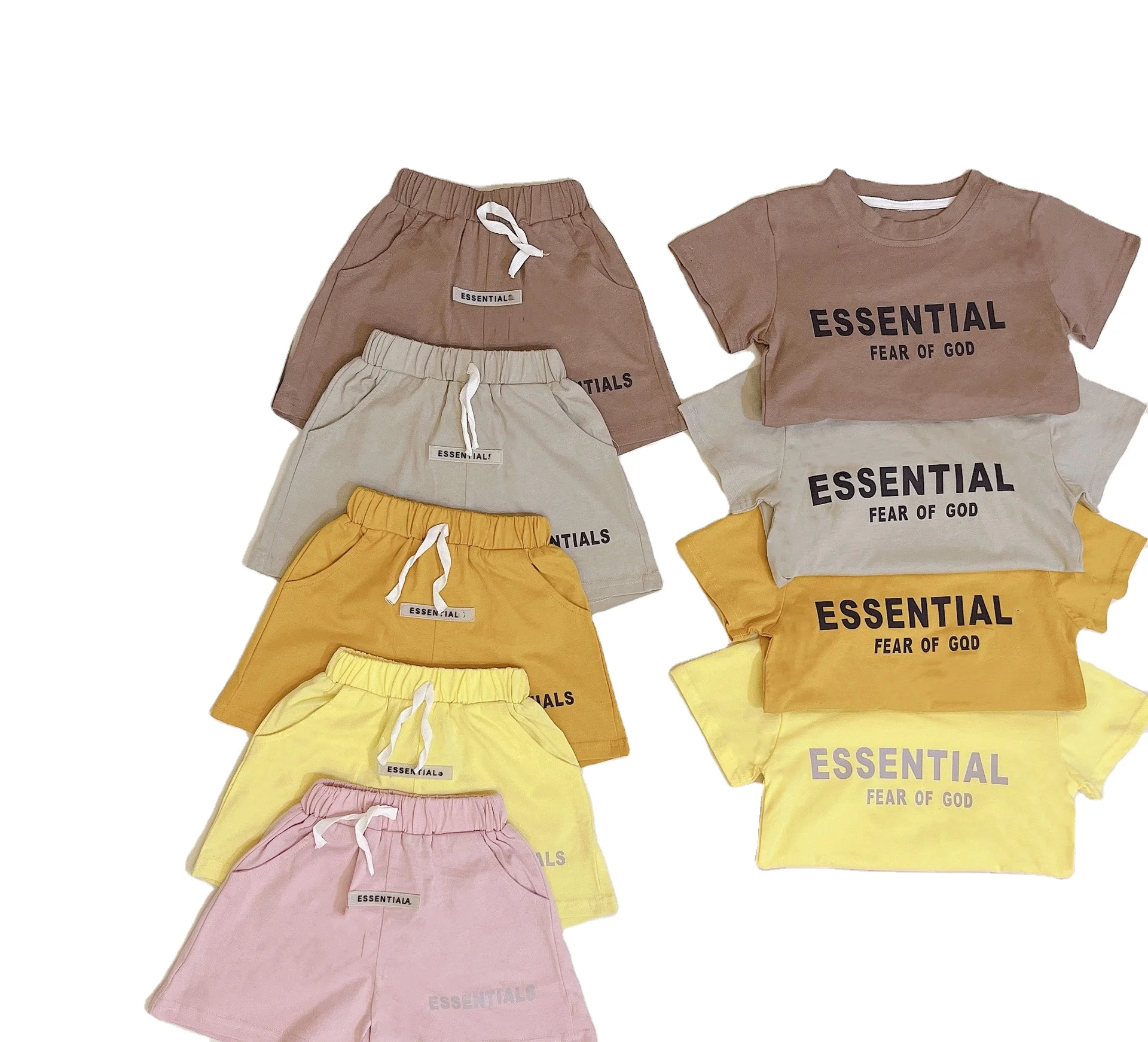 Children Baby Boys Shorts Track Jogging Suits Kids Designers Clothes Baby Boy Clothing Sets