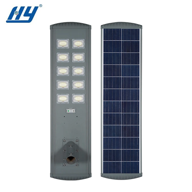 HUAYING Streetlight Waterproof Aluminum Ip65 All In One Road Lamp Outdoor 45 65 80 100 W Solar Led Street Light