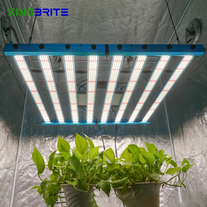 KingBrite высокопроизводительный полный спектр регулируемый 650 Вт Samsung LM301H/LM281B + Pro светодиодный светильник для выращивания растений садоводства комнатных
