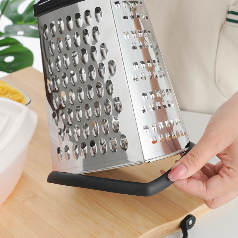 Kitchen Slicer 4 Sides Vegetables Ginger Stainless steel four-sided melon plane rmulti-purpose vegetable cutter potato grater