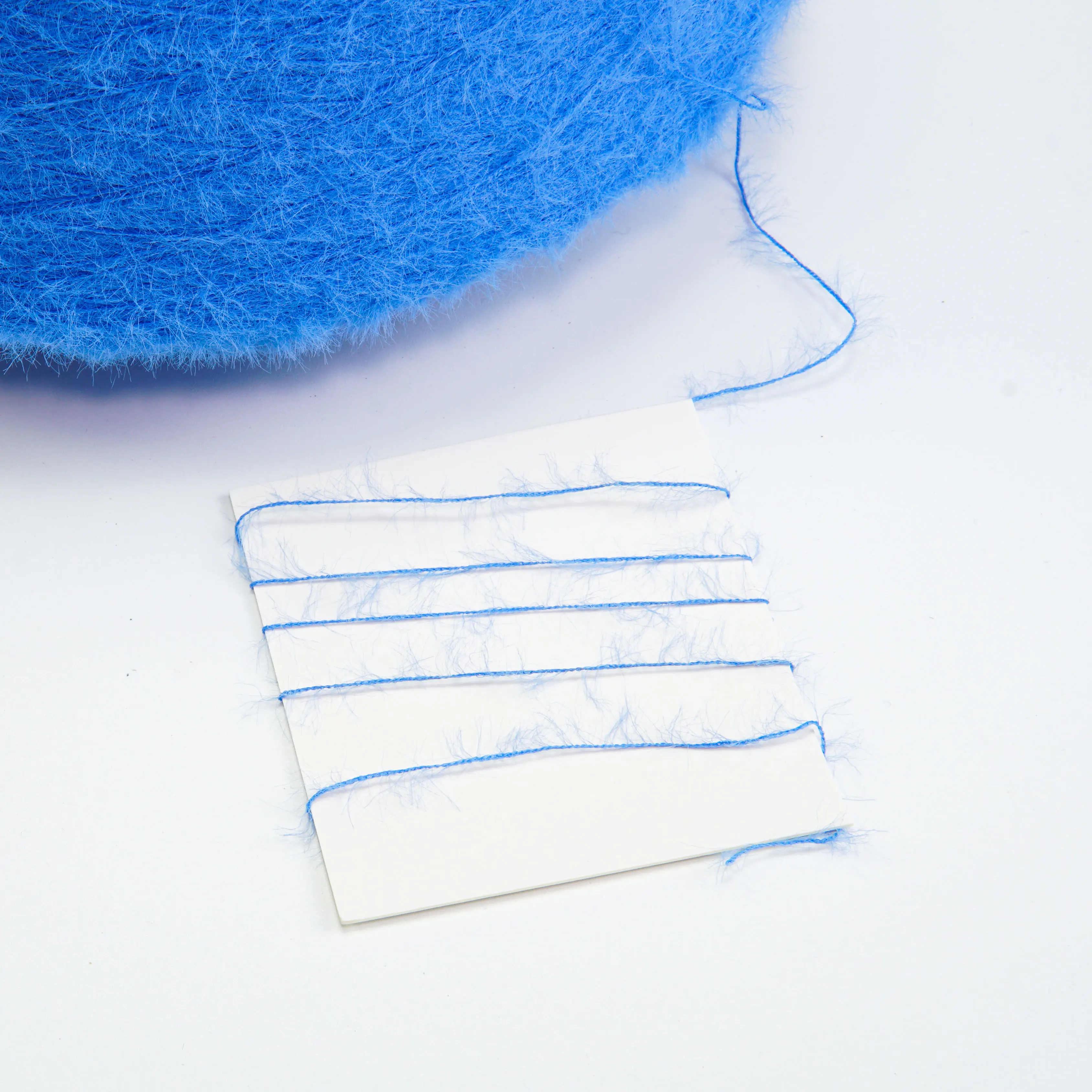 Guaranteed quality proper price 100% Nylon Best sales wool mink fur yarn