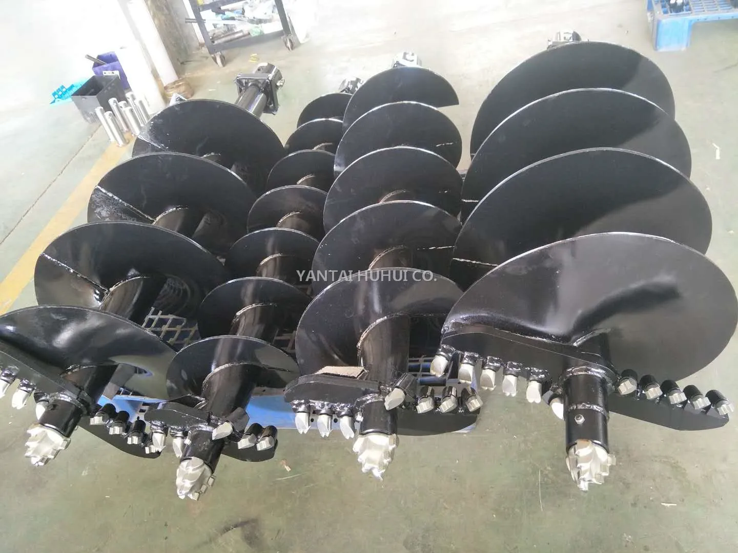 Excavator Attachments HHD9000 Hydraulic Earth Auger Drill Post Hole Digger