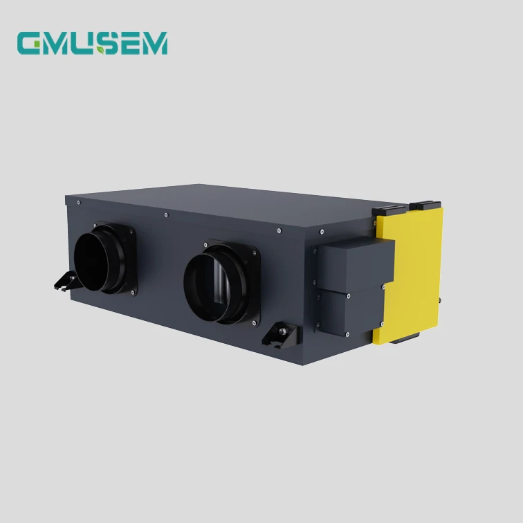 Eco design CO2 PM2.5 sensor control crossflow ventilation System