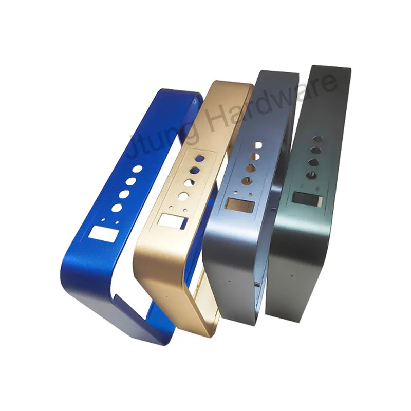 Precision Machined Aluminium Metal Electronic Instrument Enclosure Frame