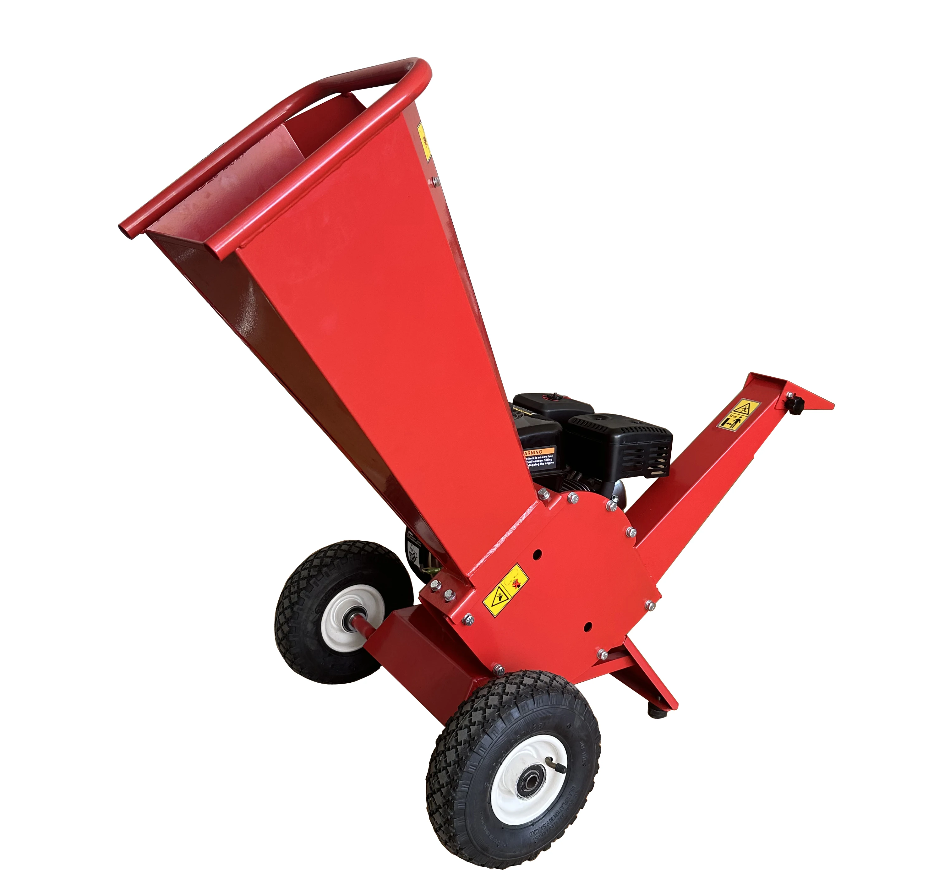 Small household agricultural machinery and equipment 6.5 horsepower wood chipper for sale