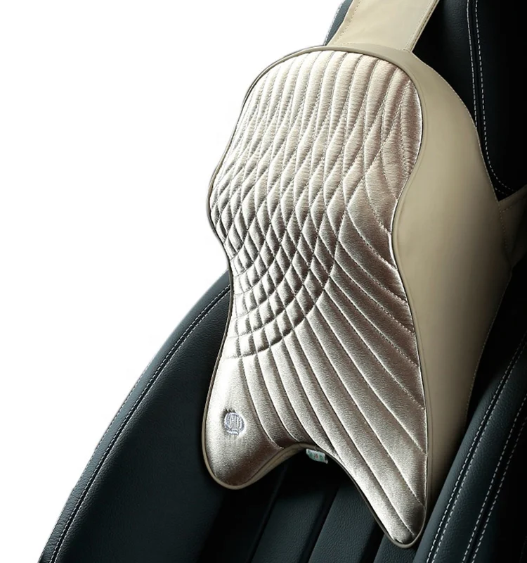 RTS Beautiful Car Seat Neck Memory foam pillow Head rest Neck pillow Headrest for GM Car