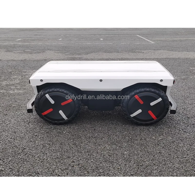 UGV-8 smart outdoor Driverless Food Delivery Robot unmanned UGV for logistics and vending vehicles