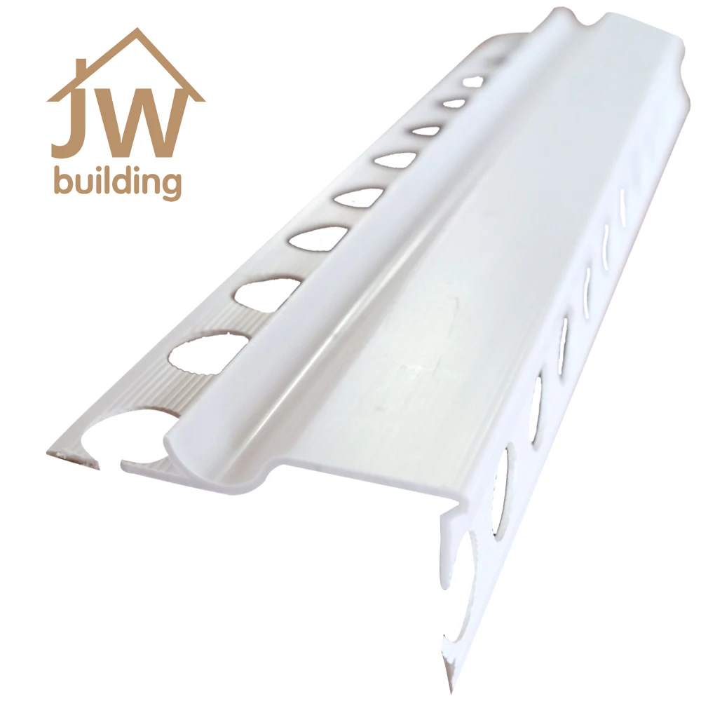 PVC  Angle Beading Good Quality Plastic Groove Lines Outdoor Wall Plastering Groove Joints