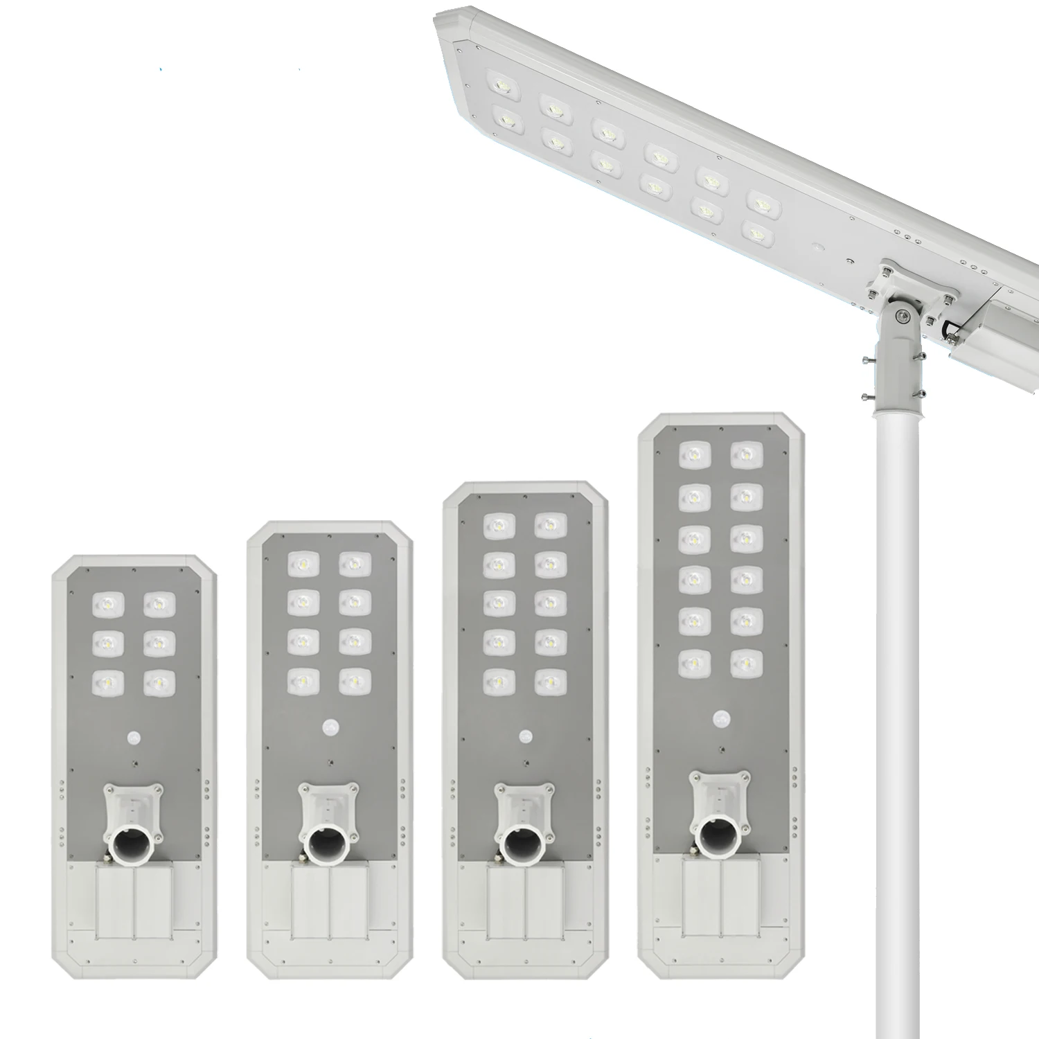 Outdoor 40W-100W IP65 Waterproof Integrated All In One Solar Street Light