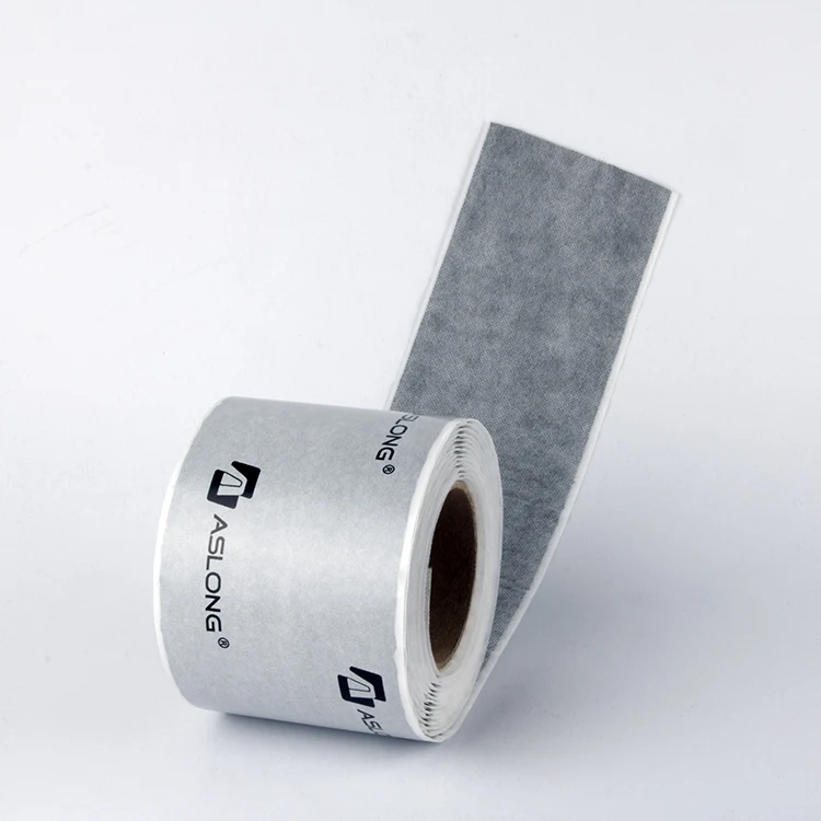 Factory Price Butyl Rubber Waterproof Membrane Tape Butyl Rubber Tape with Non-Woven Fabric,Non-Woven Fabric waterproof material