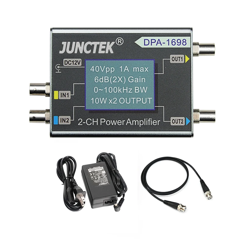 
 JUNCTEK sell-well 100 кГц DPA-1698 DC усилитель мощности для генератора сигналов по низкой цене  