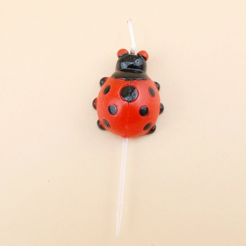 Factory Price Birthday Candle Font Birthday Candles With Ladybird For Kids