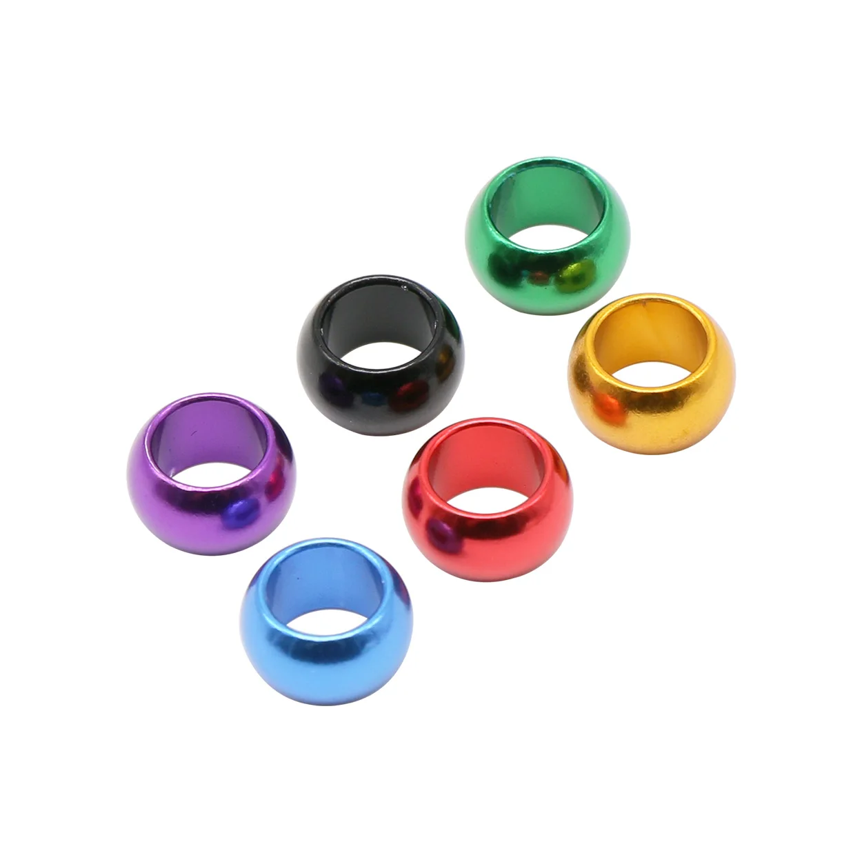 Aluminum Metal Racing Pigeon Leg Bands 7mm Round Finch Bird Pigeon Leg Ring  Parrot Love Birds Foot Ring