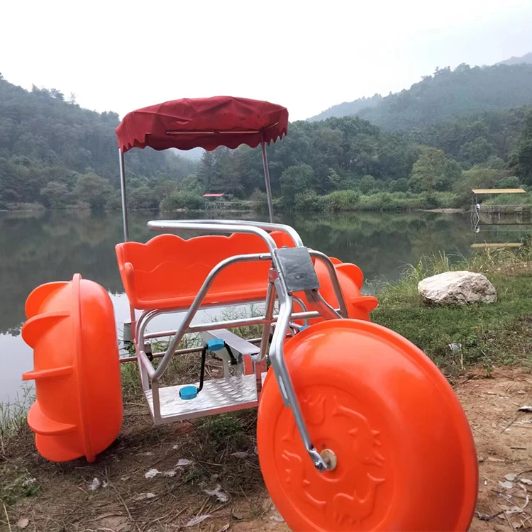Трехколесный водяной трехколесный велосипед Rotomoulding Sea Bike